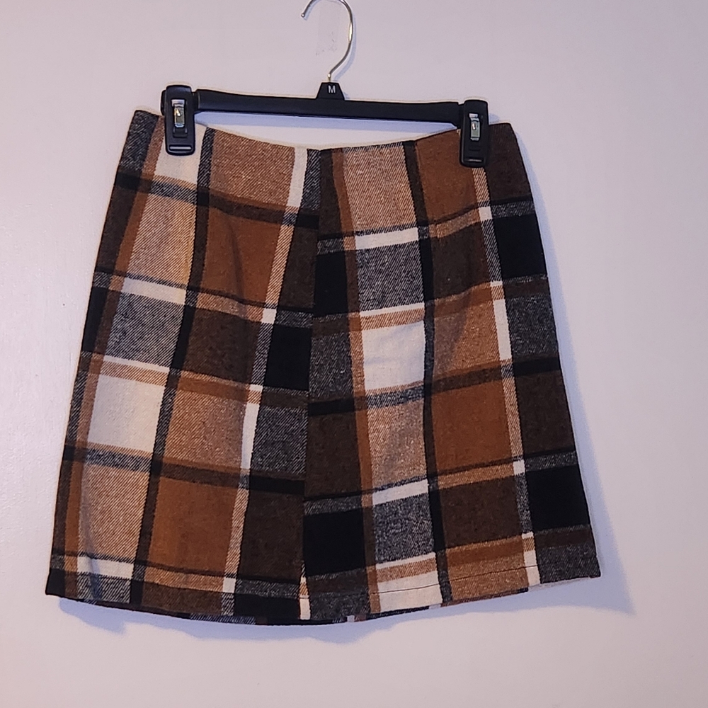 Plaid skirt